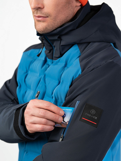 Куртка мужская Bogner Fire+Ice Ivo Blue - Фото 9 большая