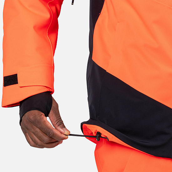 Куртка мужская Rossignol Hero Blackside Neon Red - Фото 14 большая
