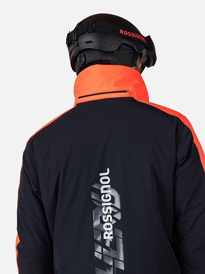 Куртка мужская Rossignol Hero Blackside Neon Red - Фото 18 большая