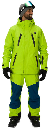 Куртка мужская Rehall Peak-R Lime - Фото 6 большая