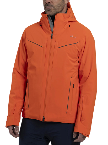 Куртка мужская Kjus Formula Kjus Orange - Фото 2 большая