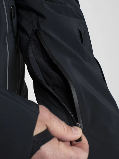 Куртка мужская Kjus Formula Black - Фото 6 большая