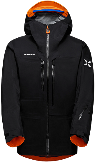 Куртка мужская Mammut Eiger Free Advanced Hs Hd Black - Фото 1 большая