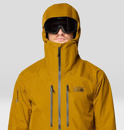 Куртка мужская Mountain Hardwear Boundary Ridge Olive Gold - Фото 6 большая