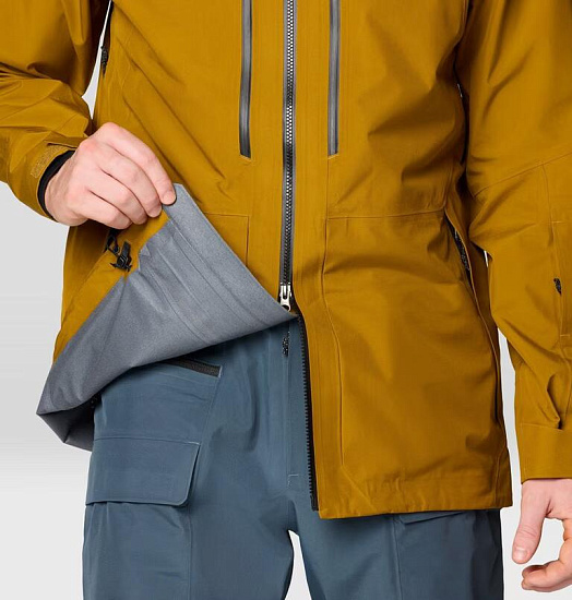 Куртка мужская Mountain Hardwear Boundary Ridge Olive Gold - Фото 11 большая