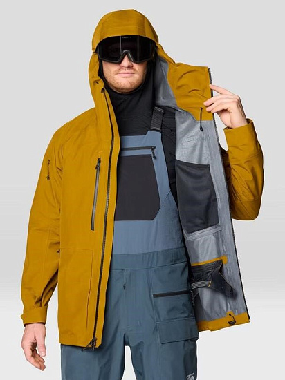 Куртка мужская Mountain Hardwear Boundary Ridge Olive Gold - Фото 13 большая