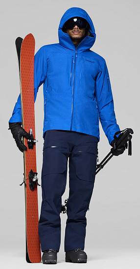 Куртка мужская Norrona Lofoten Gore-Tex Insulated Skydiver - Фото 7 большая