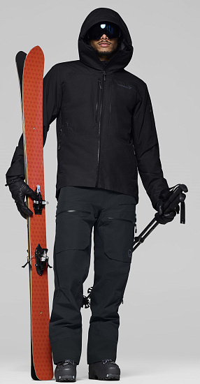 Куртка мужская Norrona Lofoten Gore-Tex Insulated Caviar Black - Фото 7 большая