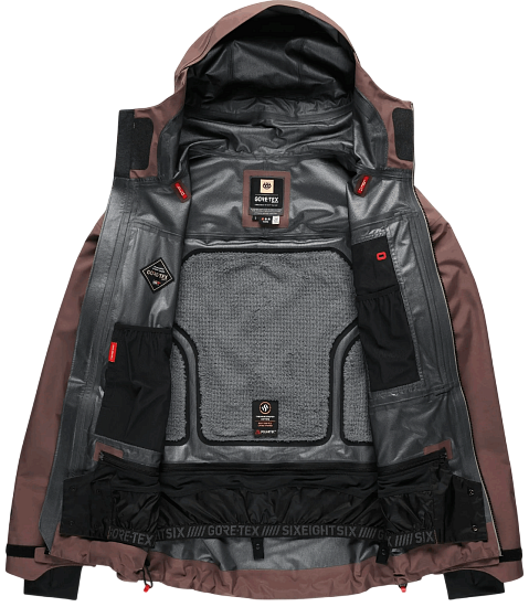 Куртка мужская 686 Atv Thermagraph Gtx Peppercorn - Фото 13 большая