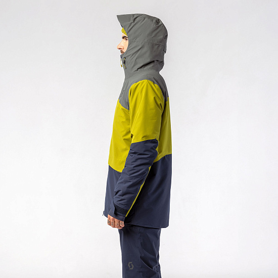 Куртка мужская Scott Ultimate Dryo Ripstop Shadow Grey/Meadow Green - Фото 6 большая