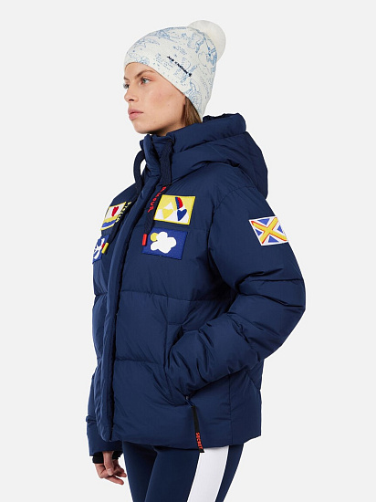 Куртка женская Rossignol JCC Allsnow Cosmic Blue - Фото 4 большая