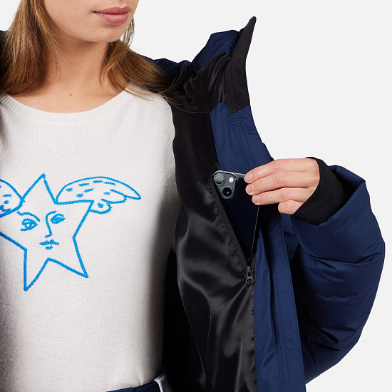 Куртка женская Rossignol JCC Allsnow Cosmic Blue - Фото 9 большая