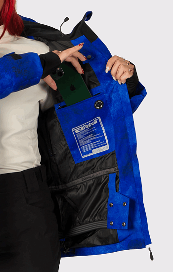Куртка женская Rehall Oasis-R Cobalt Splash - Фото 12 большая