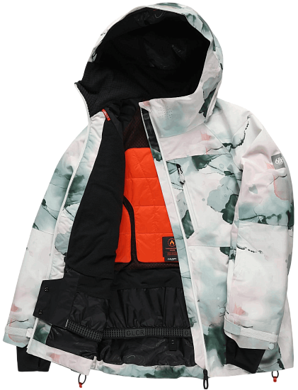 Куртка женская 686 Hydra Thermagraph Dusty Marine Ink - Фото 8 большая