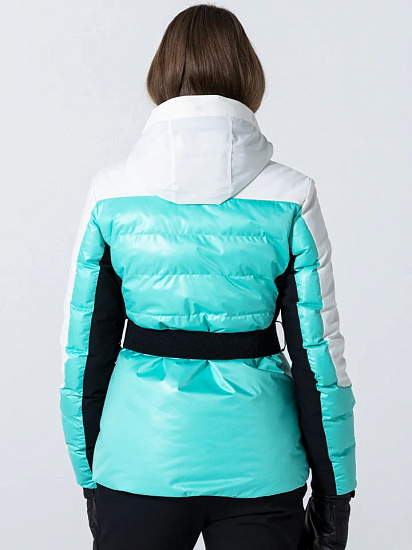 Куртка женская Phenix Belt Set Elegant Blue Green - Фото 5 большая