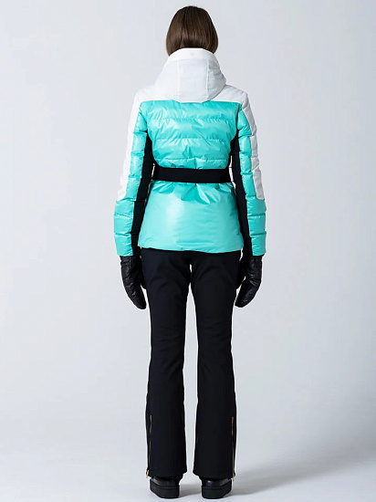 Куртка женская Phenix Belt Set Elegant Blue Green - Фото 7 большая