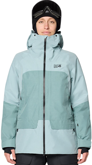 Куртка женская Mountain Hardwear Cloud Bank Gtx Ice Shadow - Фото 3 большая