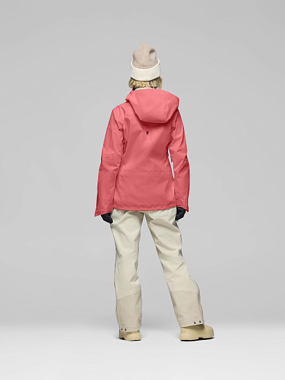 Куртка женская Norrona Lofoten Gore-Tex Pro Calypso Coral - Фото 6 большая