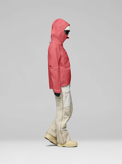 Куртка женская Norrona Lofoten Gore-Tex Pro Calypso Coral - Фото 8 большая
