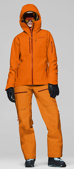 Куртка женская Norrona Lofoten Gore-Tex Insulated Exuberance - Фото 5 большая