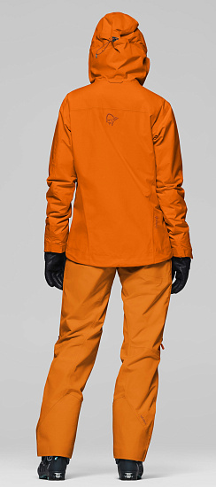 Куртка женская Norrona Lofoten Gore-Tex Insulated Exuberance - Фото 6 большая