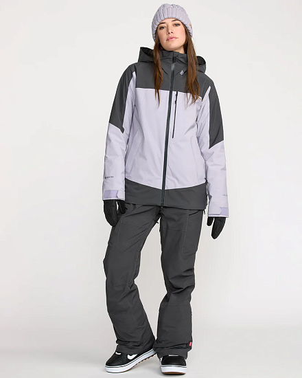 Куртка женская Volcom 3D Stretch Gore Lavender Aura - Фото 5 большая