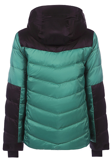 Куртка женская Volcom Estes Puff Spruce Green - Фото 2 большая