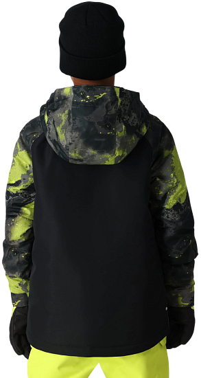 Куртка детская 686 Geo Insulated Lime Hemisphere Colorblock - Фото 2 большая