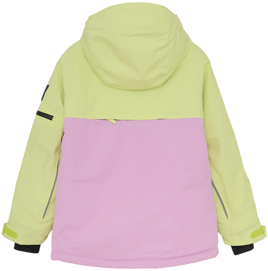 Куртка детская (анорак) Color Kids Jr. Ski Shadow Lime - Фото 2 большая