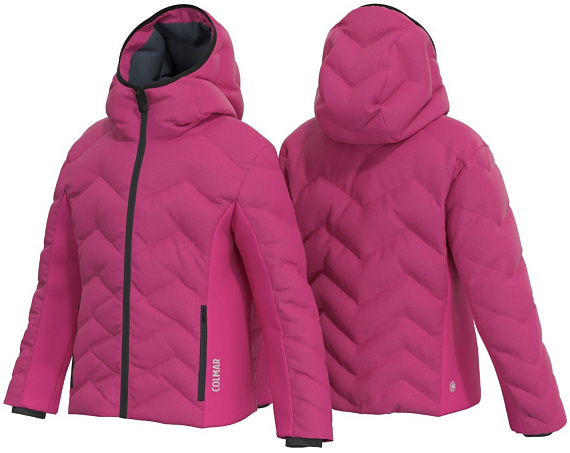 Куртка детская Colmar Lapponia Framboise/Framboise - Фото 3 большая