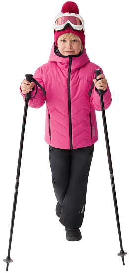 Куртка детская Colmar Lapponia Framboise/Framboise - Фото 5 большая