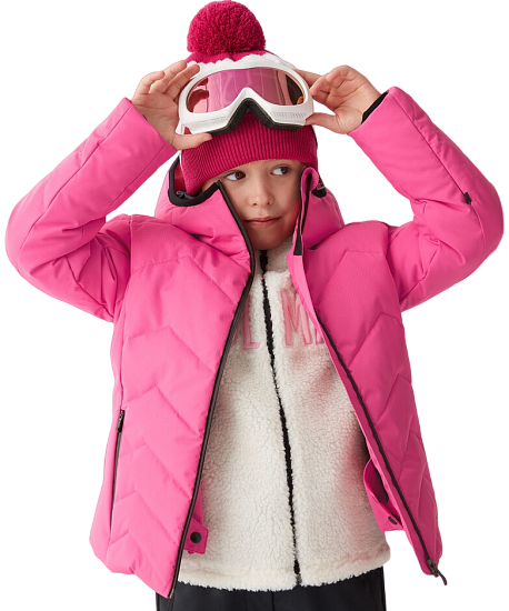 Куртка детская Colmar Lapponia Framboise/Framboise - Фото 6 большая