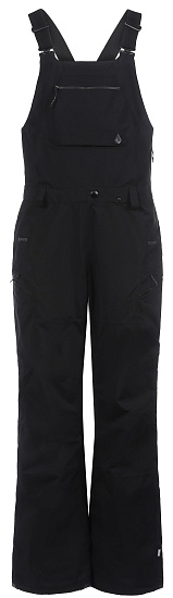 Брюки женские Volcom Ash Stretch Gtx Black - Фото 1 большая