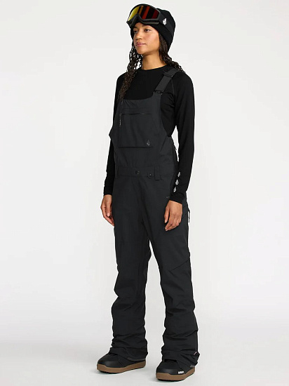 Брюки женские Volcom Ash Stretch Gtx Black - Фото 10 большая