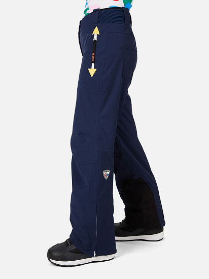 Брюки женские Rossignol JCC Valthor Cosmic Blue - Фото 4 большая