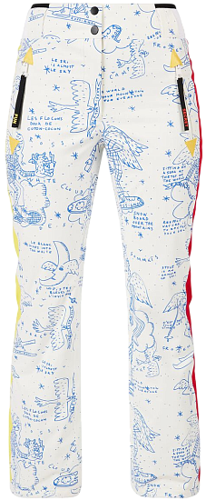 Брюки женские Rossignol JCC Sublim Snow Angel Artic Print - Фото 1 большая