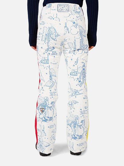 Брюки женские Rossignol JCC Sublim Snow Angel Artic Print - Фото 3 большая