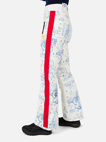 Брюки женские Rossignol JCC Sublim Snow Angel Artic Print - Фото 4 большая