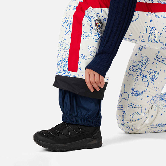 Брюки женские Rossignol JCC Sublim Snow Angel Artic Print - Фото 6 большая