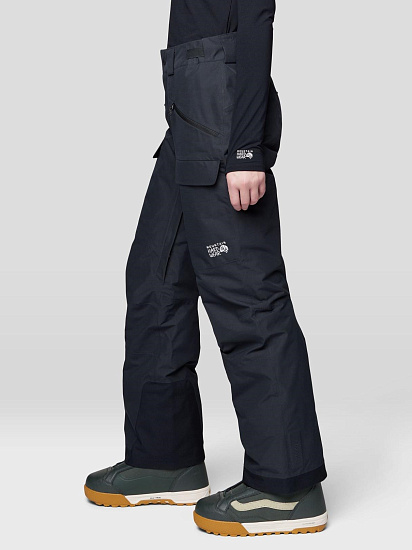 Брюки женские Mountain Hardwear Cloud Bank Gtx Black - Фото 4 большая