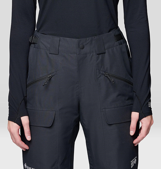 Брюки женские Mountain Hardwear Cloud Bank Gtx Black - Фото 6 большая