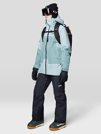 Брюки женские Mountain Hardwear Cloud Bank Gtx Black - Фото 10 большая