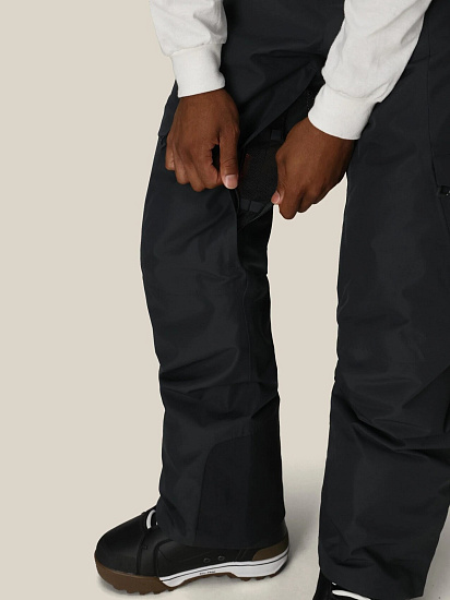 Брюки мужские 686 Quantum Thermagraph Black - Фото 4 большая
