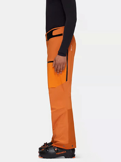 Брюки мужские Mammut Eiger Free Advanced Hs Solar Dust/Arumita - Фото 4 большая