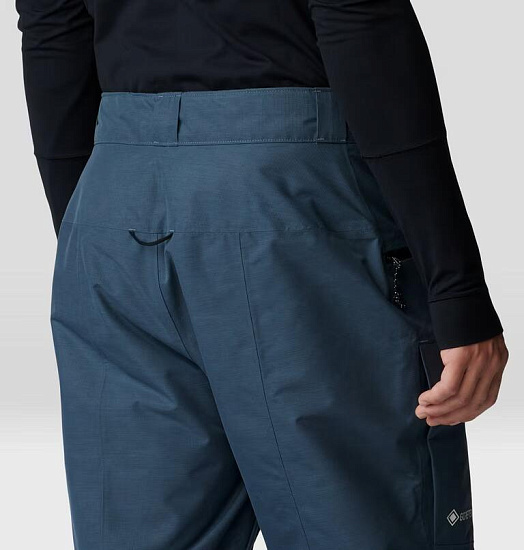 Брюки мужские Mountain Hardwear Cloud Bank Gtx Moon Blue - Фото 7 большая