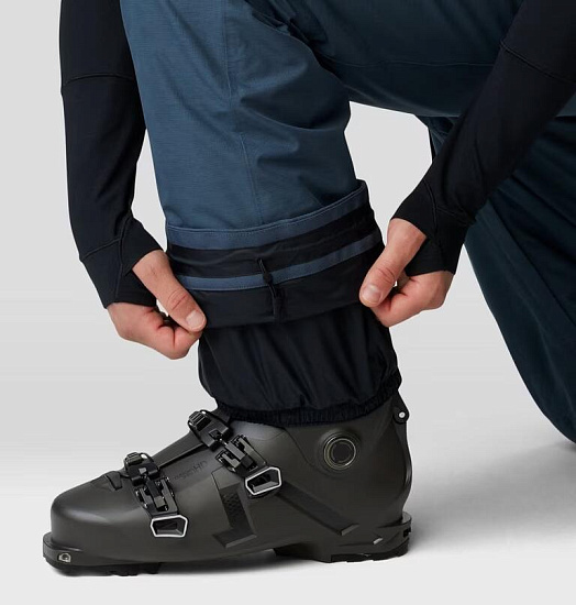 Брюки мужские Mountain Hardwear Cloud Bank Gtx Moon Blue - Фото 9 большая