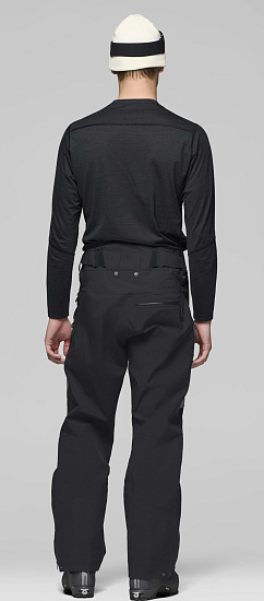 Брюки мужские Norrona Lofoten Gore-Tex Pro Caviar Black - Фото 3 большая