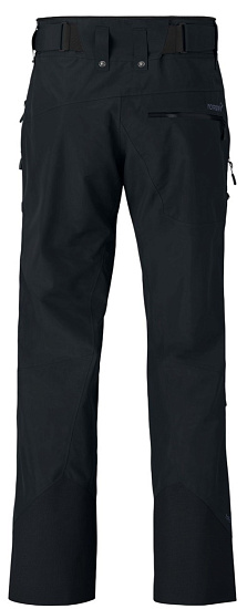 Брюки мужские Norrona Lofoten Gore-Tex Insulated Caviar Black - Фото 7 большая