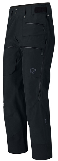 Брюки мужские Norrona Lofoten Gore-Tex Insulated Caviar Black - Фото 8 большая
