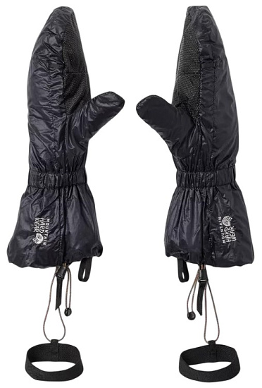 Варежки Mountain Hardwear Compressor Gtx Mitt Black - Фото 2 большая